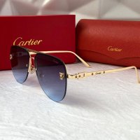 Cartier 2023 мъжки слънчеви очила авиатор унисекс дамски слънчеви очила, снимка 8 - Слънчеви и диоптрични очила - 42813452