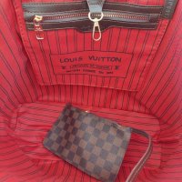 Луксозна кафява чанта Louis Vuitton код Br244, снимка 5 - Чанти - 35781796