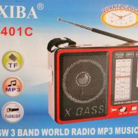 Ретро радио Waxiba XB-401C-Черно, снимка 1 - Радиокасетофони, транзистори - 39051604