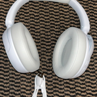 TONEMAC H01 Bluetooth безжични слушалки Hi-Fi стерео, меки Memory Protein наушници, бели, снимка 3 - Bluetooth слушалки - 44560025