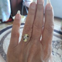 Нов златен пръстен 14К злато -СПЕШНО, снимка 2 - Пръстени - 39283179