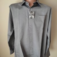 Продавам мъжка риза с дълъг ръкав памук, снимка 1 - Ризи - 42895847