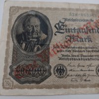 Райх банкнота - Германия - 1000 марки / 1922 година - 17943, снимка 2 - Нумизматика и бонистика - 31032003