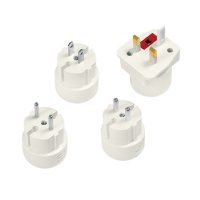 Преходник за контакт Интернационален Logilink PA0186, 4 в 1, 2A/250V Power Travel Adapter, снимка 1 - Друга електроника - 31154990