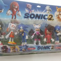 Комплект фигури Соник, топери за торта Sonic нови герои, 8 броя - 5594, снимка 2 - Фигурки - 37602391