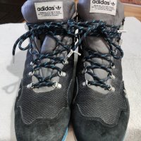 кожени боти Adidas Hike Boot Black Iron, снимка 3 - Мъжки боти - 34979887