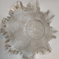 Бяло къдраво стъкло, снимка 6 - Антикварни и старинни предмети - 29675283