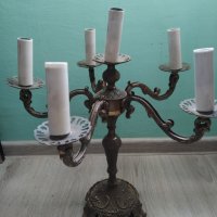 барокова настолна лампа, снимка 1 - Настолни лампи - 40132741