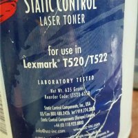Зареждане на тонер касета Lexmark Optra T520, снимка 1 - Други услуги - 34282871