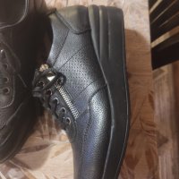 Дамски черни обувки , снимка 4 - Дамски ежедневни обувки - 42734398