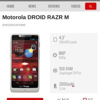 Motorola DROID RAZR M, снимка 6 - Motorola - 42832625