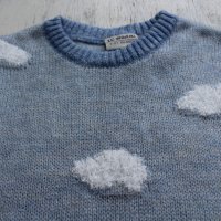 Зимен пуловер LC Waikiki на облачета/ размер 134-140/9-10г., снимка 2 - Детски пуловери и жилетки - 37164945