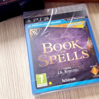 НОВА PS3 Wonderbook: BOOK OF SPELLS Книга + диск PlayStation 3, снимка 3 - Игри за PlayStation - 31395222