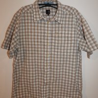AIGLE Мъжка риза с къс ръкав (M/L) карирана, снимка 2 - Ризи - 34053031