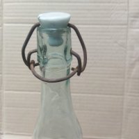 Ретро шише бутилка с керамична кокалена тапа, снимка 8 - Антикварни и старинни предмети - 42686334