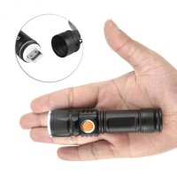Мощен работен ръчен LED фенер зарядно USB за къмпинг палатка автомобил, снимка 3 - Къмпинг осветление - 29104429