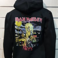 Нов мъжки суичър с дигитален печат на ГЪРБА на музикалната група IRON MAIDEN - KILLERS, снимка 7 - Суичъри - 39144045