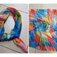 Дамски шал изработен от памук, снимка 12 - Шалове - 44797432
