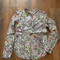 Блуза/риза с десен на цветя, снимка 1 - Ризи - 29648635