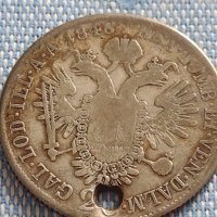 Сребърна монета 20 кройцера 1848г. Фердинанд първи Австрия 14973, снимка 10 - Нумизматика и бонистика - 42915390