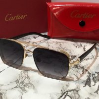 Мъжки слънчеви очила Cartier, снимка 7 - Слънчеви и диоптрични очила - 40823765