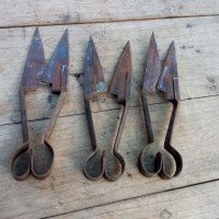 Стари ножици, снимка 1 - Антикварни и старинни предмети - 35603242