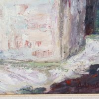 Данаил Дечев 1891-1962 Възрожденска къща с.Белово маслени бои, снимка 6 - Картини - 42065927