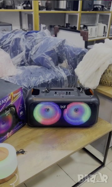 NB051, Bluetooth безжичен високоговорител RGB Light, снимка 1