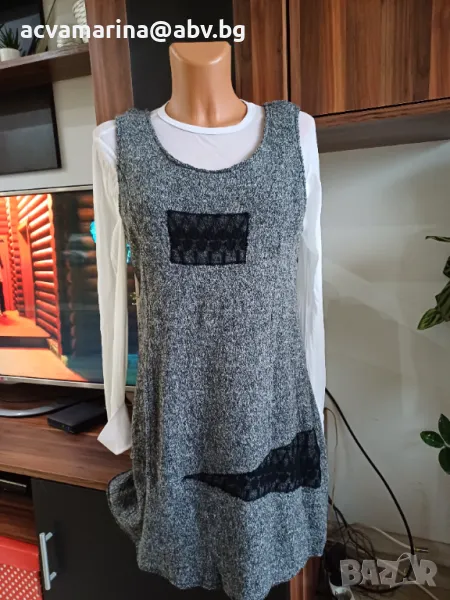 стилен топъл сукман р.р М, снимка 1