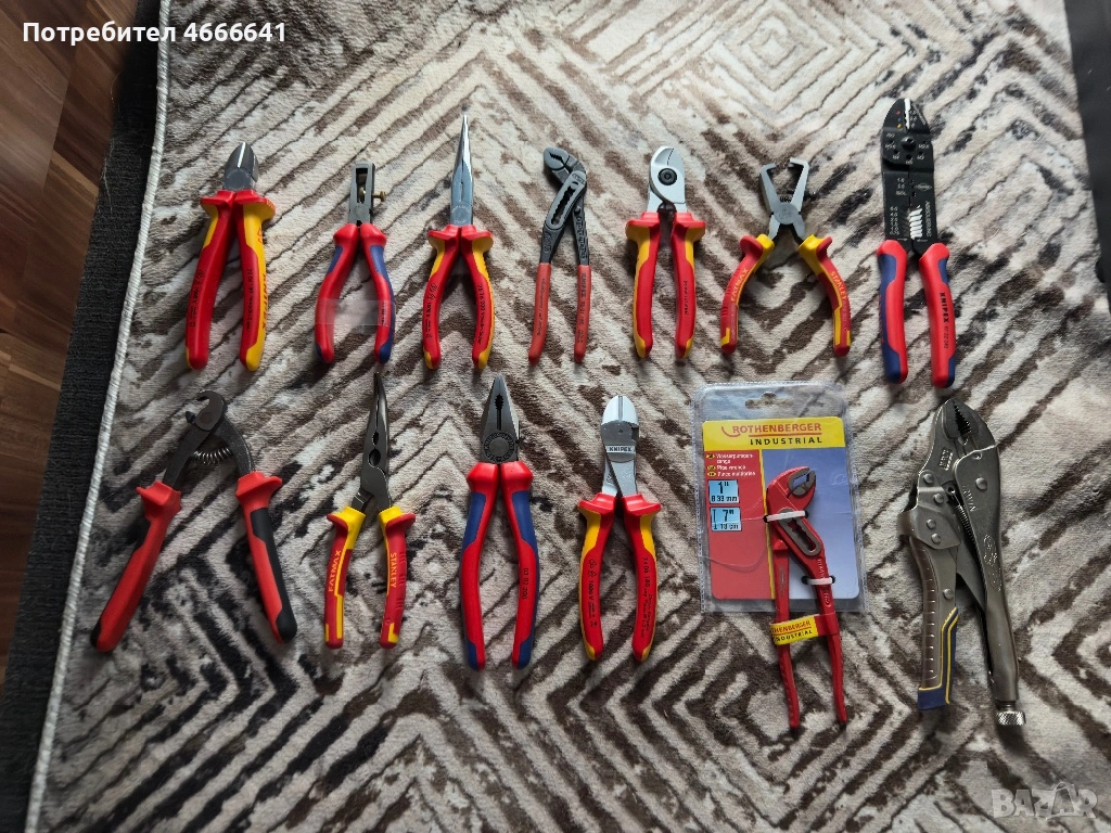 KNIPEX клещи различни видове , снимка 1