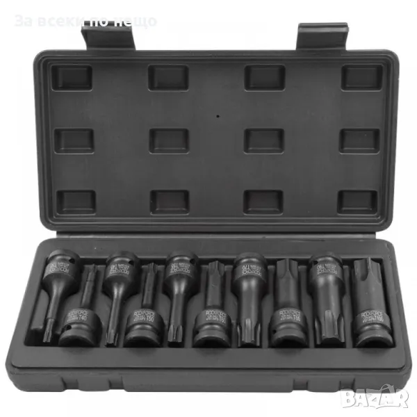 Комплект ударни битове 12 – торкс 10 части RockForce, снимка 1