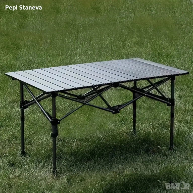 Сгъваема маса за туристически кетъринг, градина, разтегателна голяма тераса, снимка 1