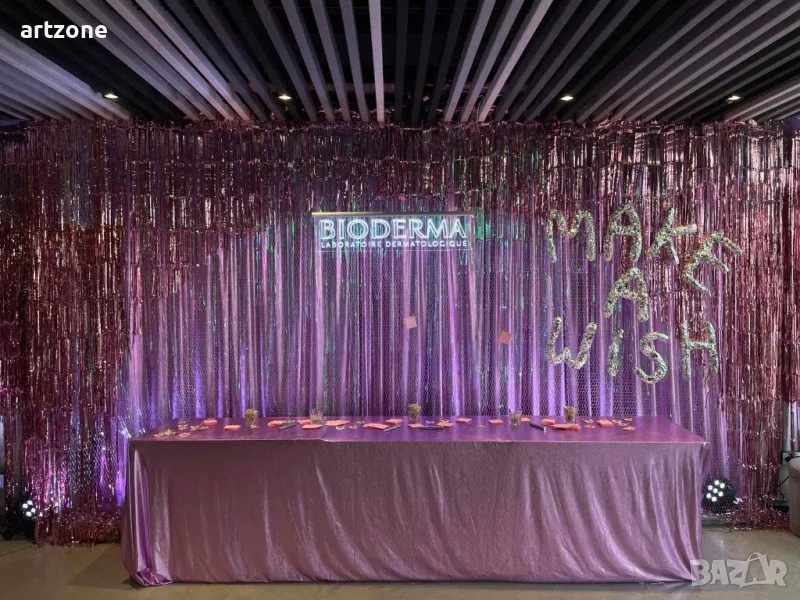 Светещо лого за парти, събитие, сватба, снимка 1