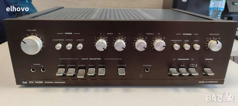Стерео усилвател DUAL CV 1400, снимка 1