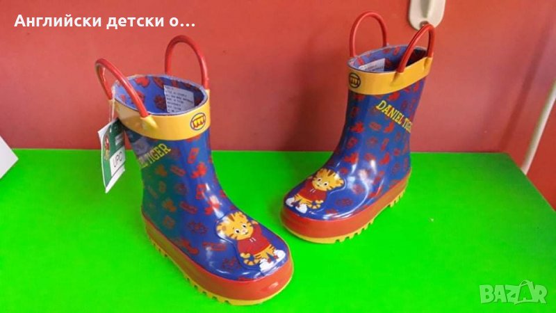 Английски детски гумени ботуши, снимка 1