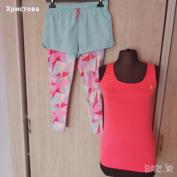 Летен спортен екип от клин и потник - 20,00лв., снимка 1