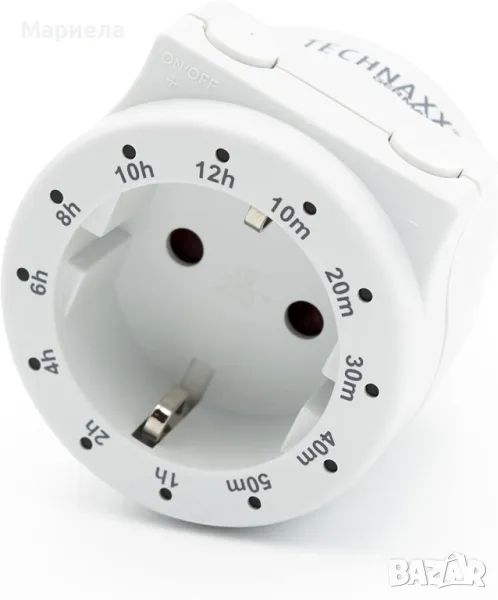 Контакт с таймер до 12 часа / Гнездо За Контакт с Таймер 3.500 kW /15A, снимка 1