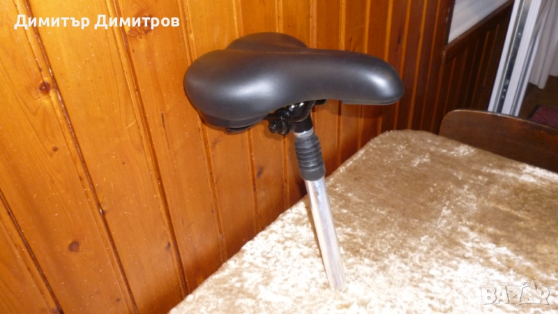 Велосипедна седалка с амортисьорно колче., снимка 1