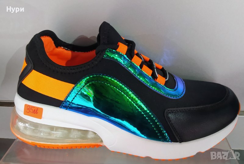 Дамски маратонки със система, снимка 1