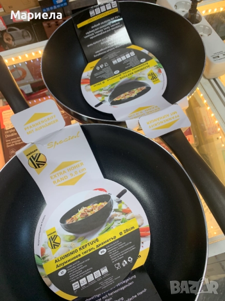 Нов Уок Тиган 28см. / Индукционен, снимка 1