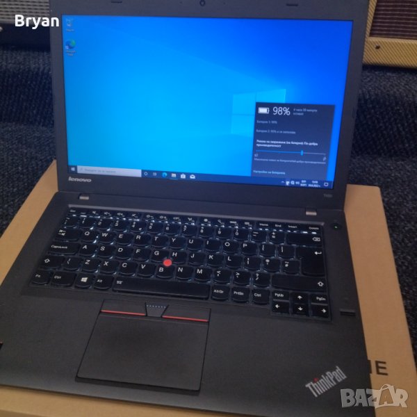 Lenovo T 450/ i5/ 8ram/ 240 ssd/ Thinkpad Лаптоп, снимка 1