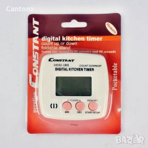 Електронен кухненски таймер Constant 180I, снимка 1