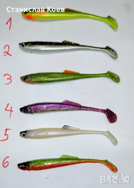 силиконови примамки tani shad, снимка 1
