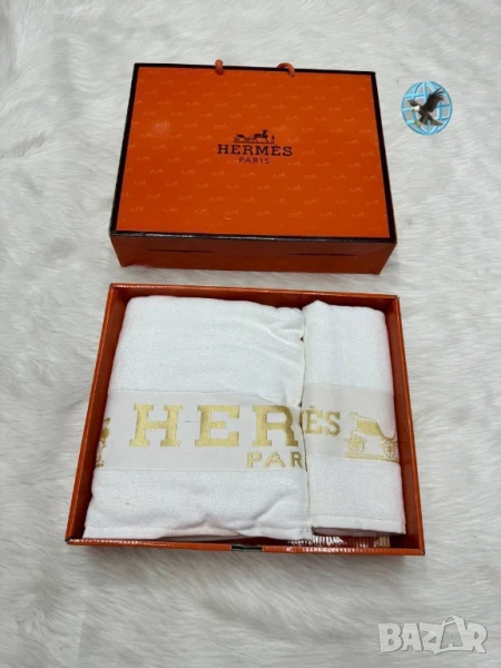 плажни хавлии в кутия louis vuitton Victoria's secrets hermes hugo boss gucci , снимка 1