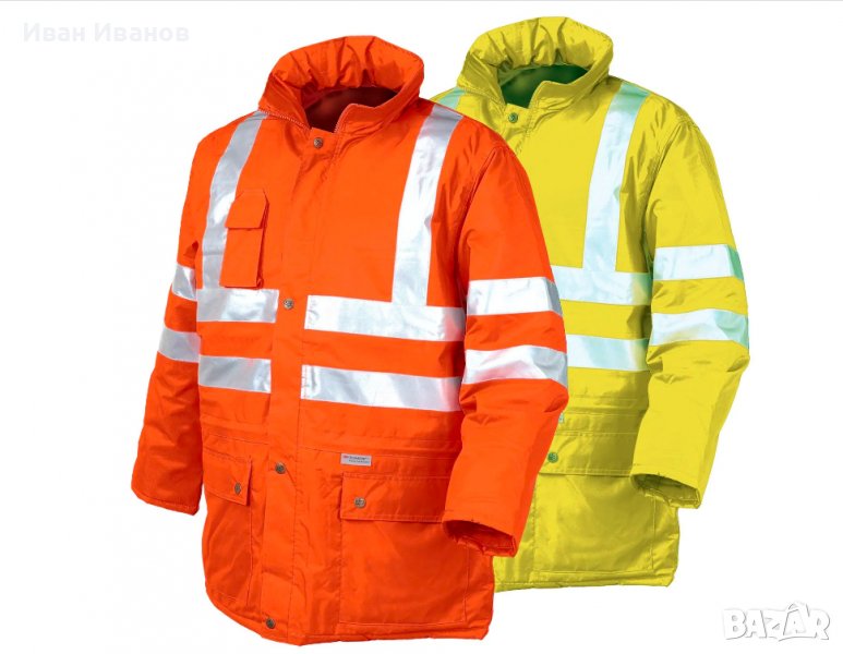 Fluo Parka от Industrial Starter, работно водоустойчиво яке размер М , снимка 1
