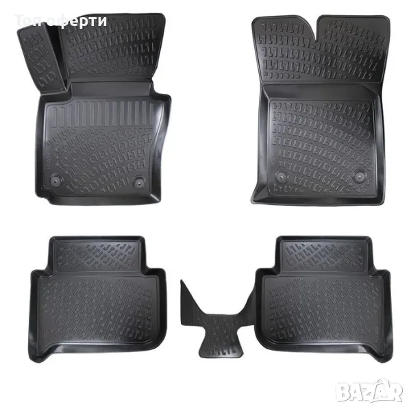 Гумени стелки RizLine съвместими с VW Touran 2015-, снимка 1