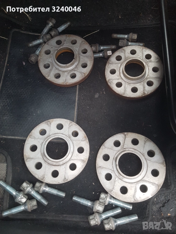 4бр. Фланци и болтове за Suzuki Swift , снимка 1