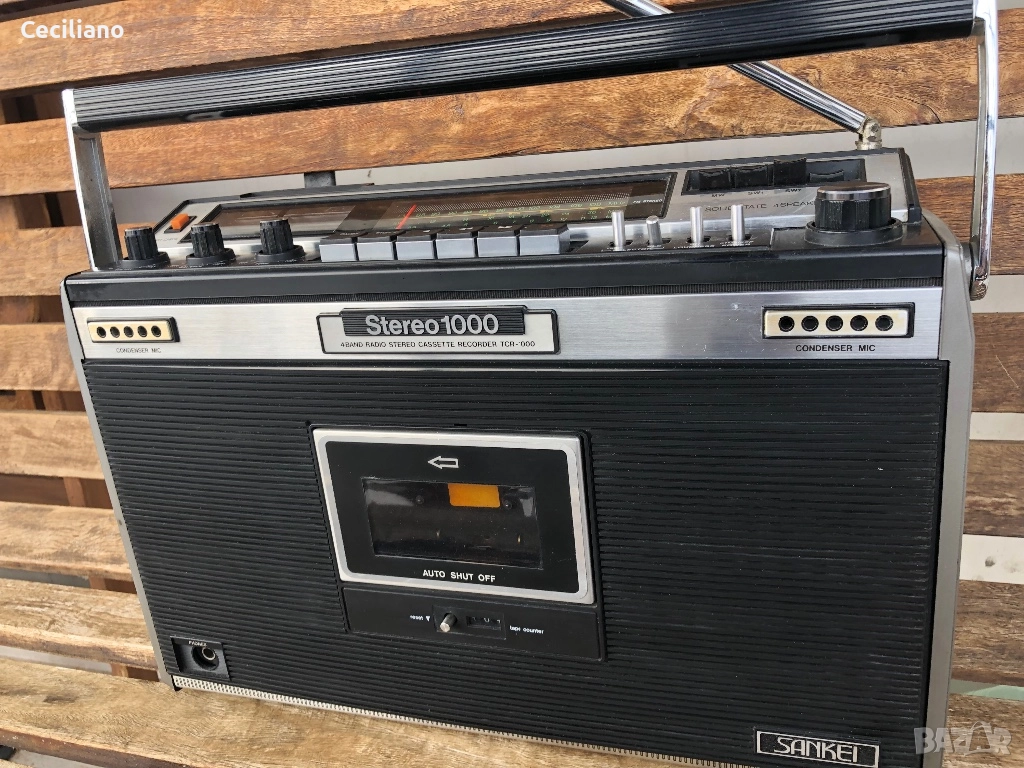 Радиокасетофон SANKEI TCR-1000H(Japan), снимка 1