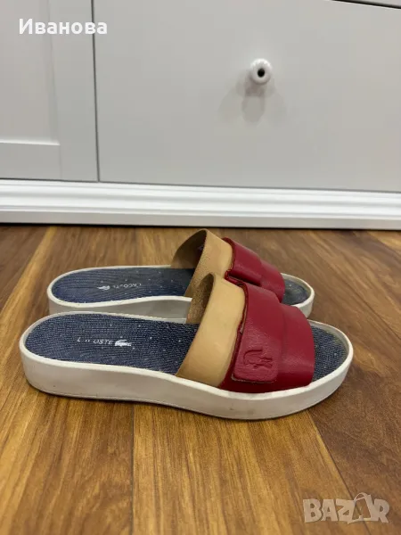 Дамски чехли Lacoste, снимка 1