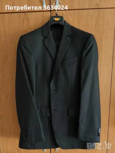 Черен костюм размер 46, снимка 1